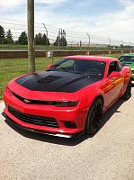 Waiting to get on the track at IMS.