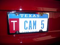 cam 5 plate