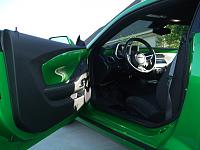 Love the green interior