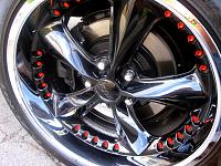 IOM rivots on my custom black/chrome foose wheels