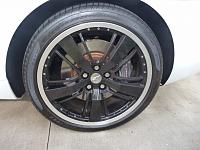 21" Chevrolet painted black rims