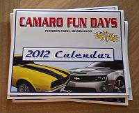 2011 Camaro Fun Days Calendar #4