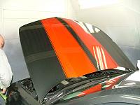 Open hood left side