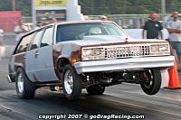 drag radials on our old War wagon  10.20's Sbc