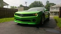 Splitter installed