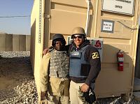 One of my Kenyan employees.. Watch those that watch your back. Never know who you might have to save or who might have to save you. 10-14-2013