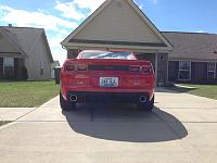 Baby got back.  Borla Atak full catback black out bar with large black and red SS badge.