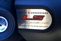 Custom "LS" Dash Badge Plaque From Emblem Pros