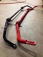 Rear sway bar upgrade 
(FE4 factory vs BMR)