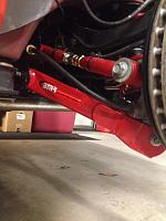 BMR trailing arm & adjustable toe links installed