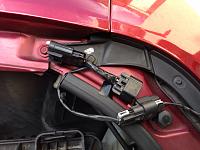 Wiring of illuminated bow tie