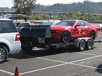 Pony with sticky tires on a roller.  11/3/2013 Qualcomm Auto-x.