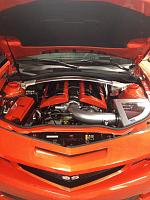 Roto Fab custom painted engine cover install.  
Carbon fiber intake cover  
Custom painted fuse box relay 
Billet custom strut covers