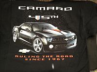 Shirts in from chevy.com