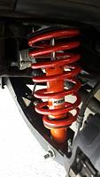 Rear koni shock with jdm sport springs