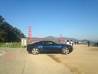 My camaro taken at the Golden Gate Bridge