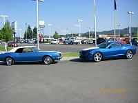 68 Lemans Blue / 2010 Aqua Blue Met.