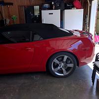 Rear lowered about 2.0 inches