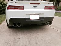 Camaro rear view 2