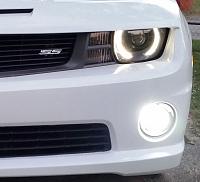 LED DRL's installed & white SS badging