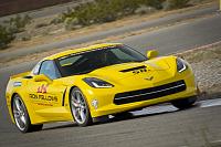 Yellow is fun..But RED ones ARE faster.  Trying to learn how to NOT embarrass myself At Corvette Owner's School at Spring Mountain.