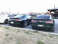 Id heard there was another Green Flash in NW Arkansas, and we finally met at a cruise in. Check out the liscense plates!