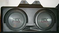 MTX Audio Sub box