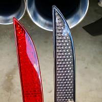 Rear Dark Reflectors