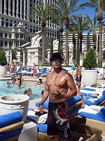 Las Vegas 10  rocky hat