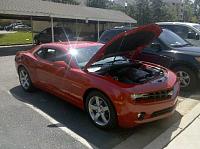 Hold ya hood up. lol