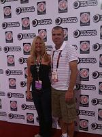 Hubby and I at Sema show
