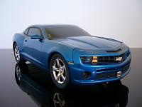 PC Rides Aqua Blue Chevy Camaro Personal Computer