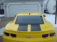 Blacked out tail lights