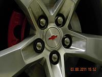 2011 Camaro R/S painted caliber & bowties