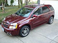 2008 Equinox Sport, w/flow master exhaust, custom graphics, 20" wheels