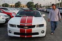 2011 Chevy Camaro SS convertible Indy 500 Pace Car replica
