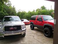 95 Tahoe 4x4, 08 GMC Sierra and 2010 Camaro SS/RS.