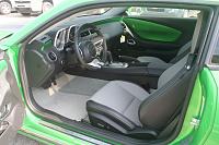 Grey leather with Green trim...how many were made like this?