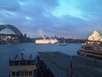 I flew out of Sydney and had to catch a glimse of the harbor.