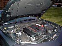 Painted Cyber Grey Engine Cover B