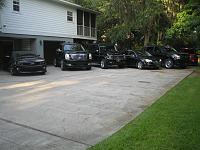PICS OF MY MINI FLEET OF BLACK CARS