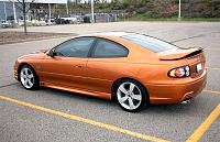 2006 GTO Brazen Orange Metalic