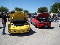 2002 CETA (sold) and 2004 GTO (sold) at Car Show