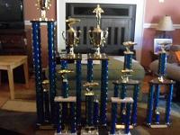 Kuttin Corners Car show trophies