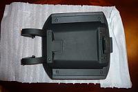 Underside of console lid.