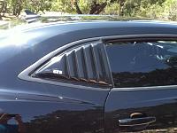 GT Styling rear window louvers