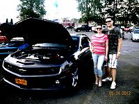 UpstateC5 event, fiancee and I with our "baby"