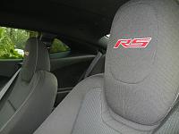 added RS logo to top seat covers