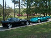 '99 Black Corvette Hardtop and '91 Corvette Convertible....past loves!!!