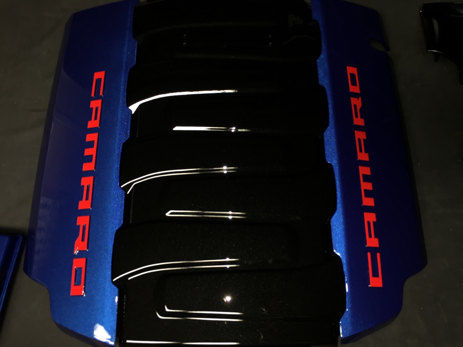 6TH GEN Custom Painted Engine Covers by River City Creations CAMARO6